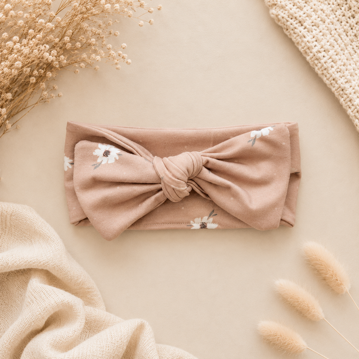 Haarband Dots Flower