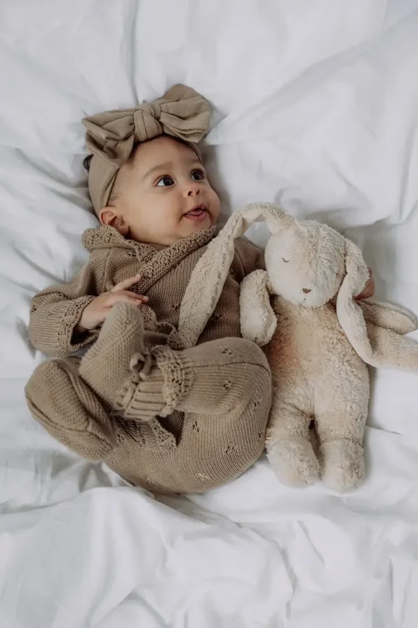 Lillemoon | Pointelle Overslag Boxpakje | Mocha