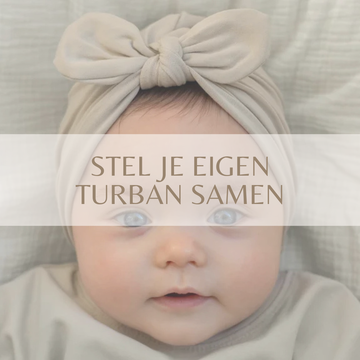 Stel je eigen turban samen.