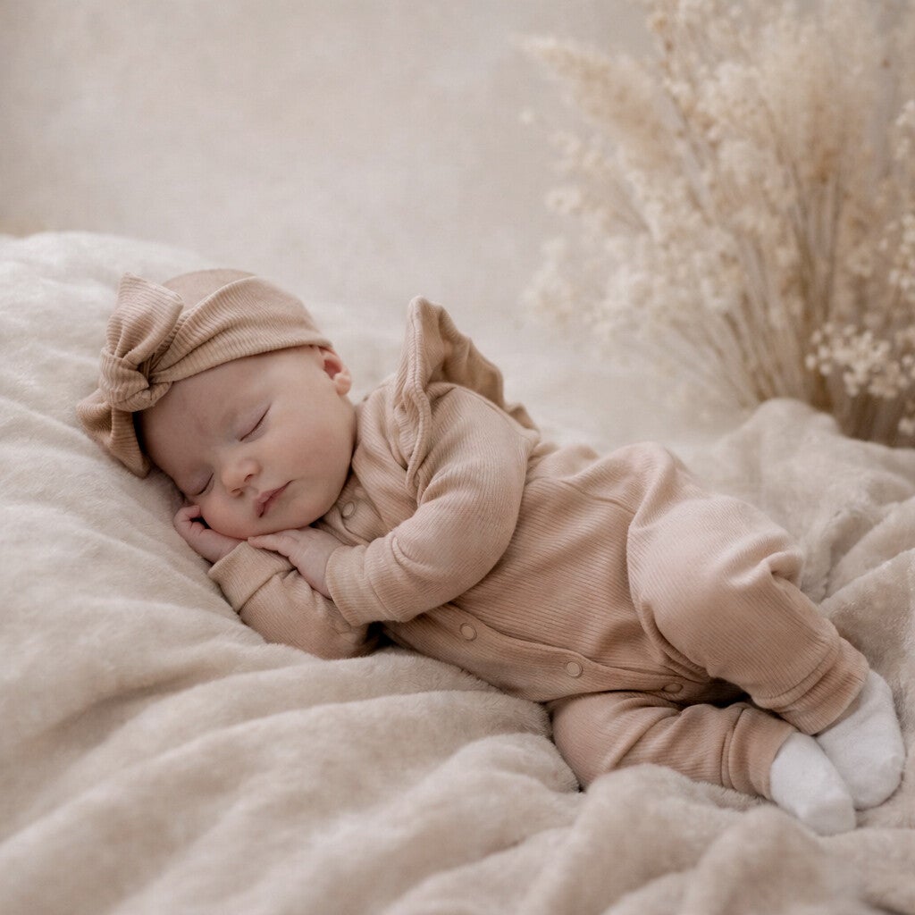 Boxpakje Babyrib Dark Beige