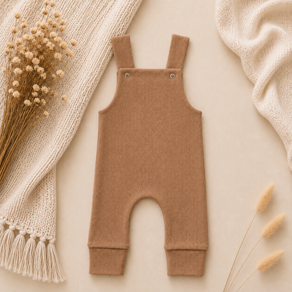 Tuinbroekje | BabyRib Cacao