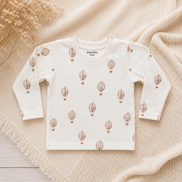 Shirt BabyRib Balloon | Ruffle optioneel.