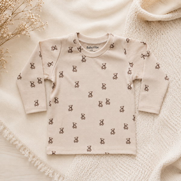 Shirt BabyRib Ted | Ruffle optioneel.