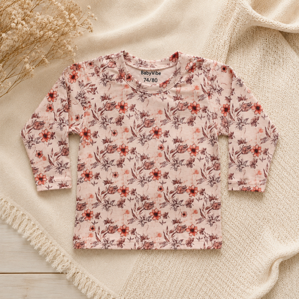 Shirt Bloemenrijk | Ruffle optioneel.