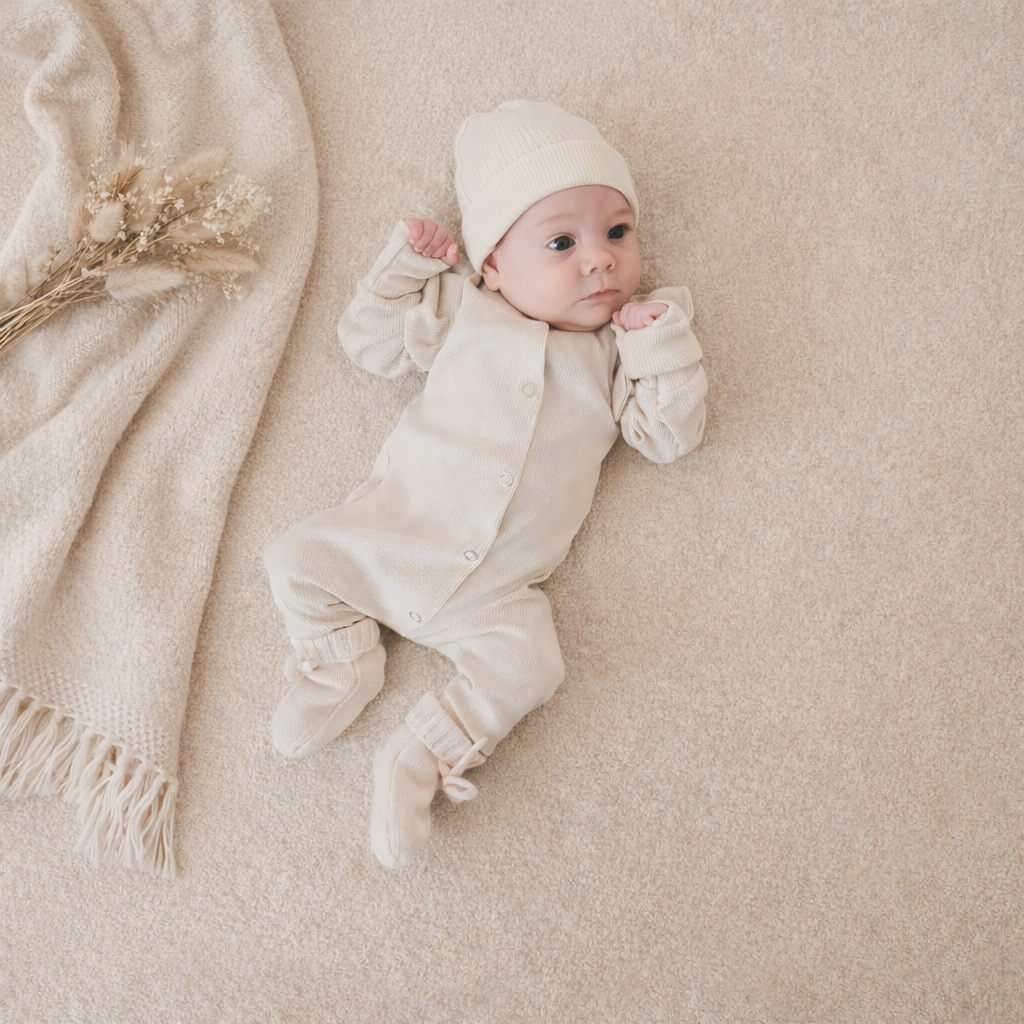 Boxpakje BabyRib Beige Natural