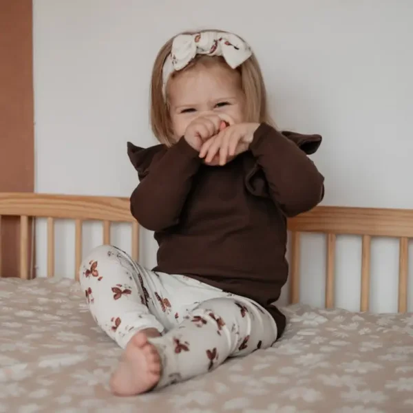 Broekje | BabyRib Fall Berry