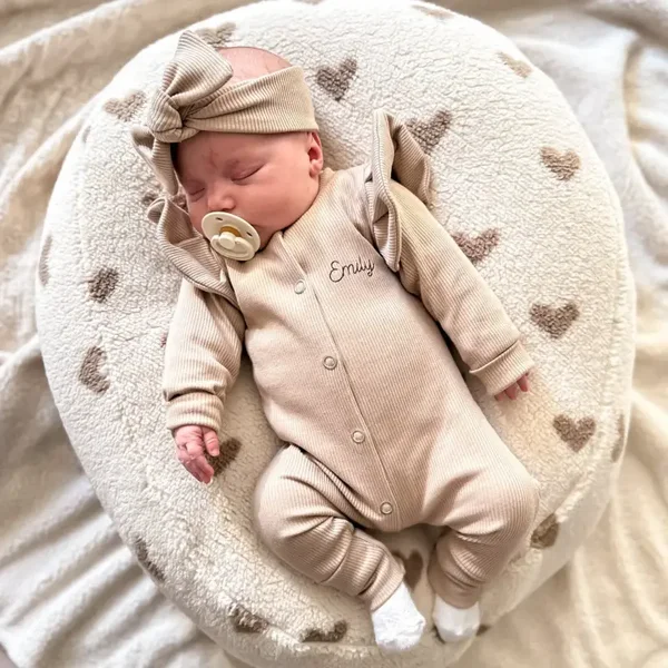 Relaxhoes Teddy Hearts Ecru