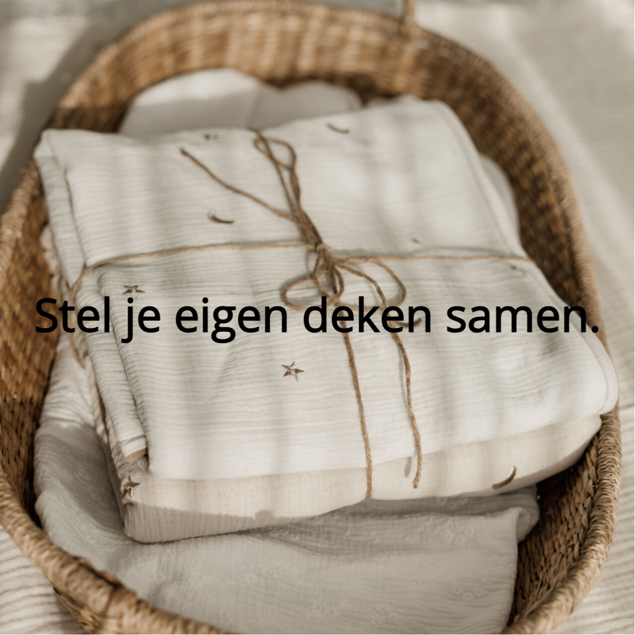 Stel je eigen deken samen - Deken (wagen/wieg/ledikant)