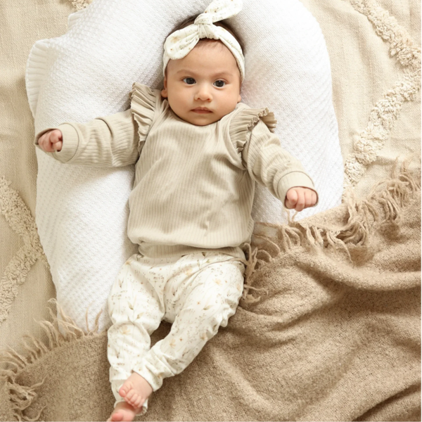 Little Adventure - Setje Ruffle Zand Bloemen