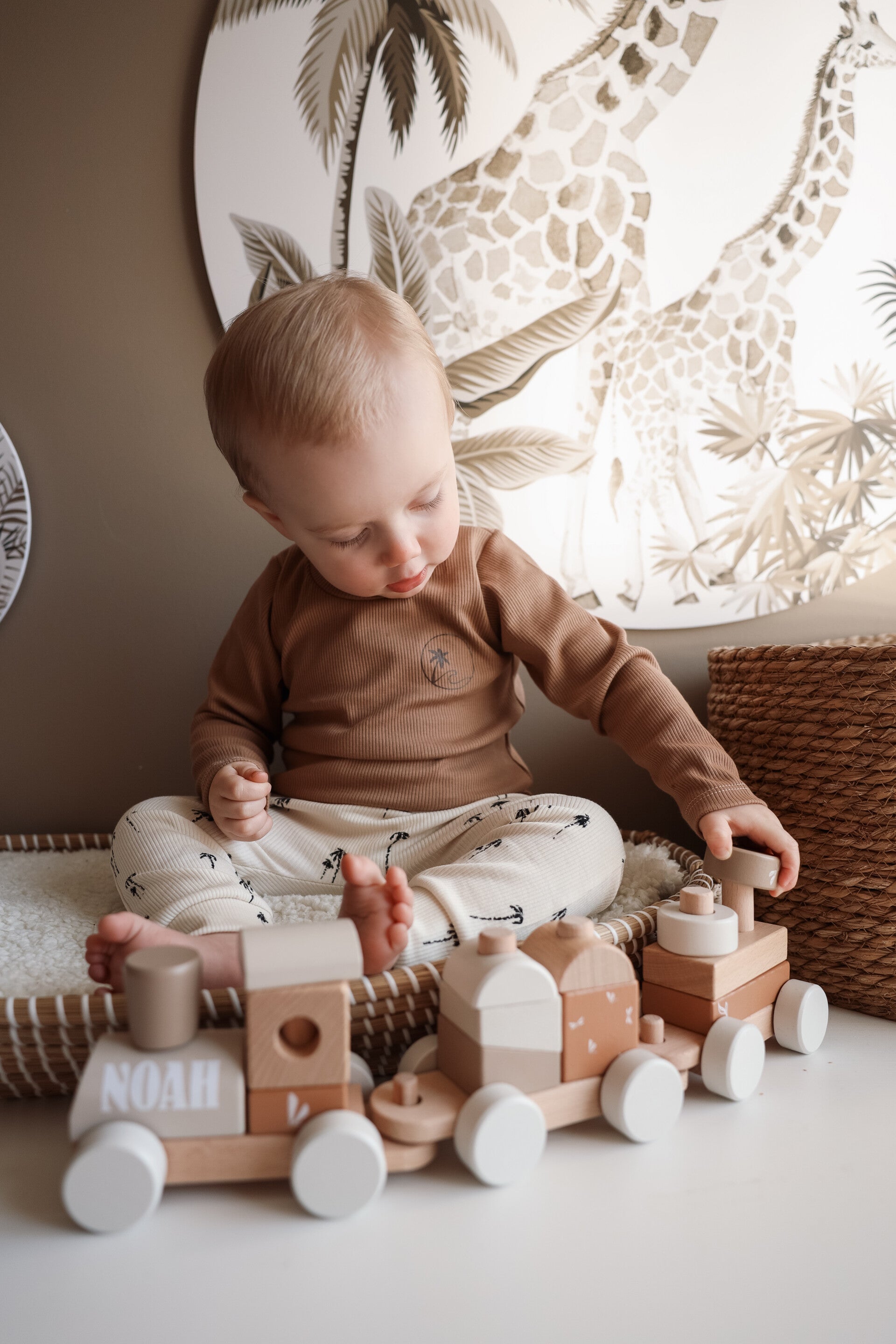 Broekje | BabyRib Palmtree