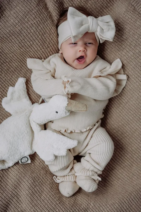 Lillemoon | Kimono Ruffle Set | Almond