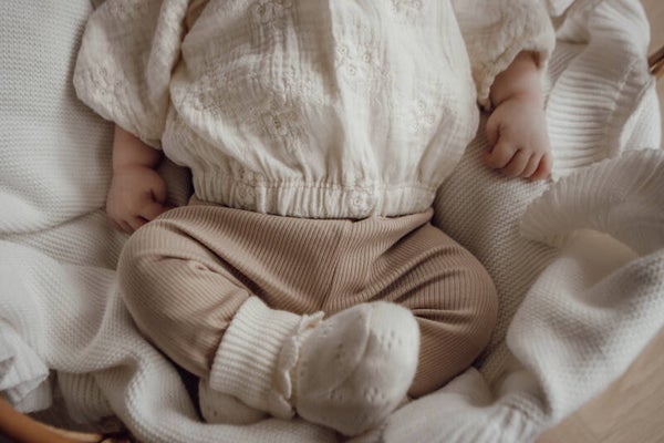 Broekje | BabyRib Donker Beige