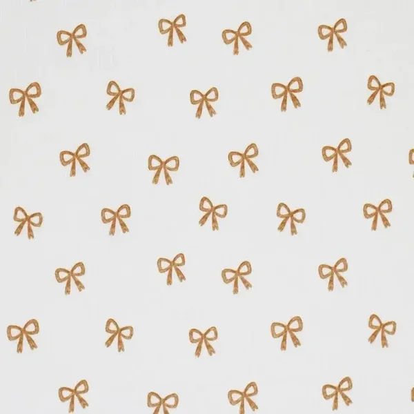 Shirt BabyRib Cacao Bows | Ruffle optioneel.