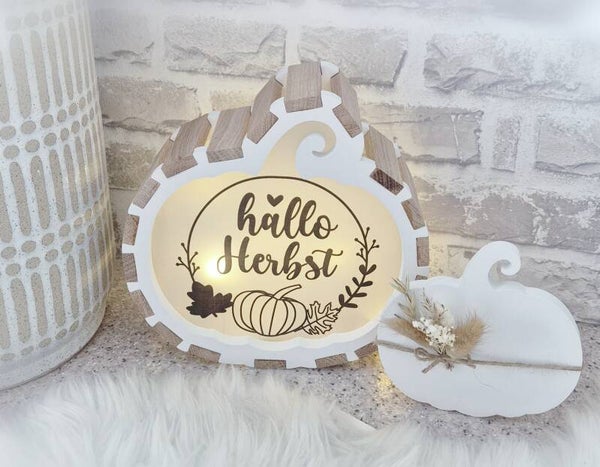 Klötzchen Lichtkürbis