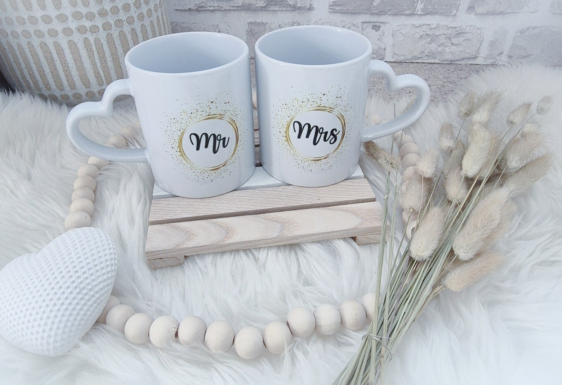 Tassen-Set Mr. & Mrs.