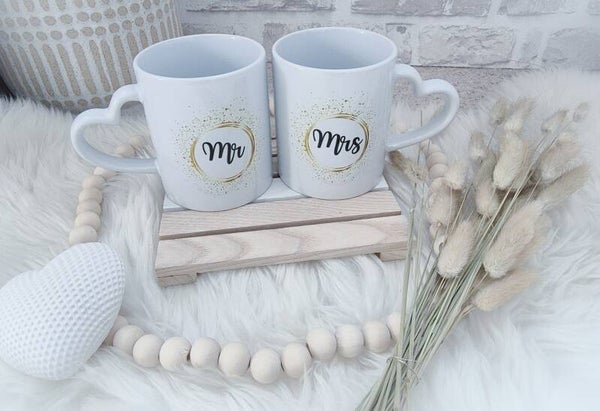 Tassen-Set Mr. & Mrs.