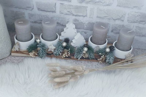 Adventsbrett "Skandi Winterwald" 🤍🌲