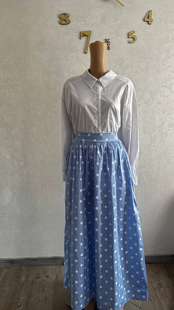 Jupe à pois