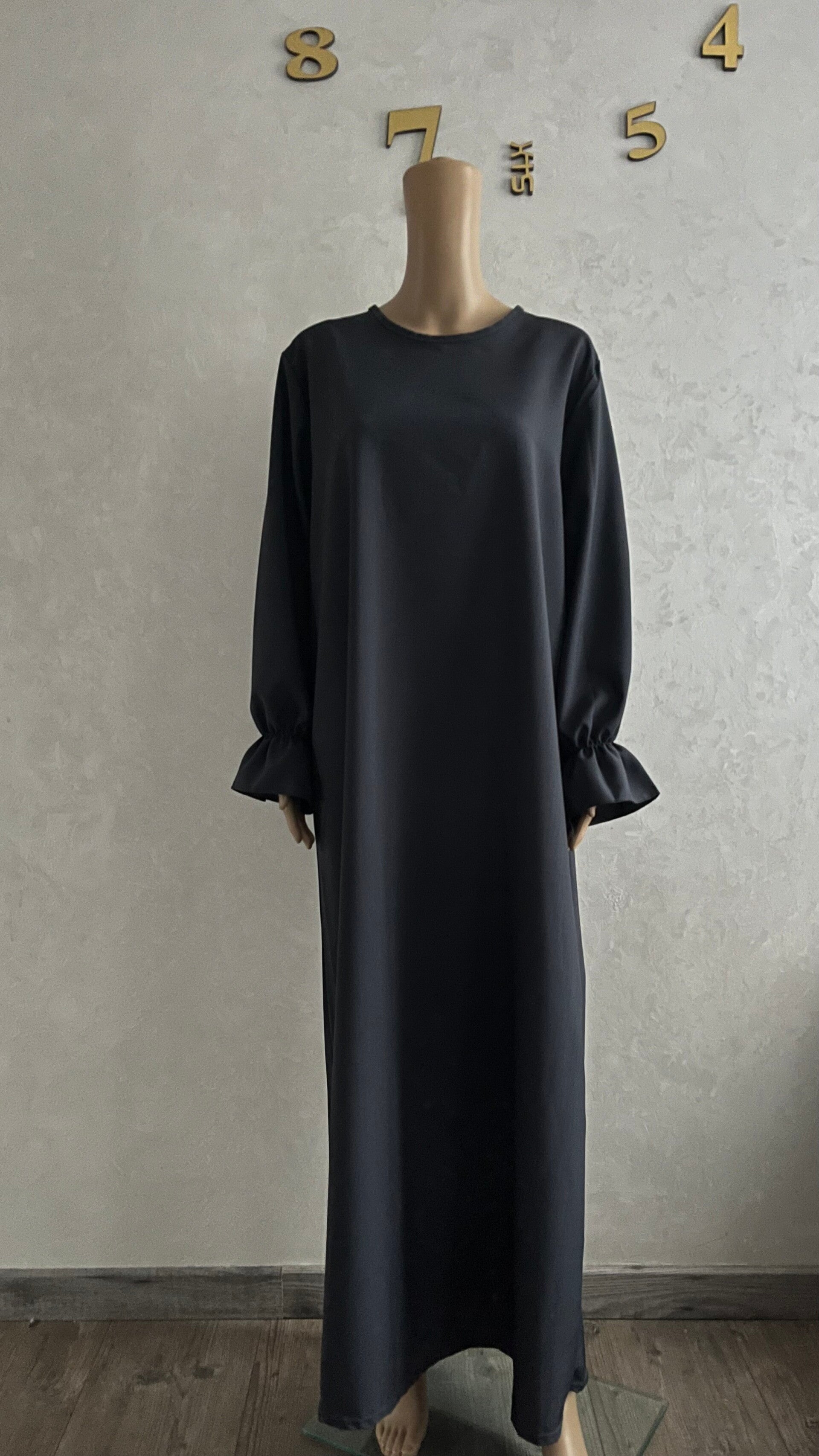 Abaya manche tulipe