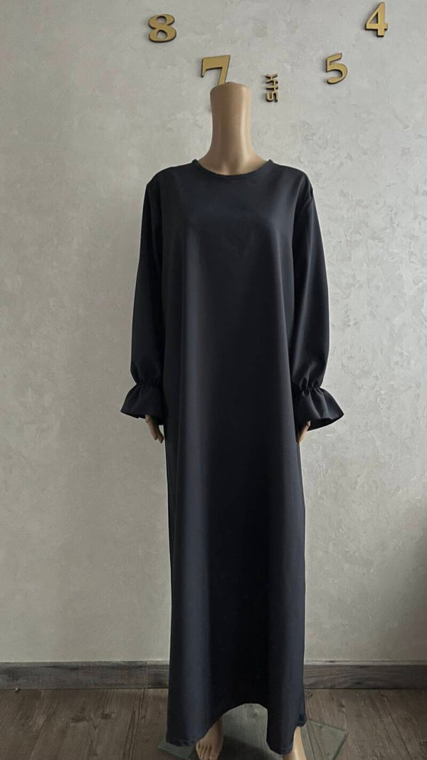 Abaya manche tulipe