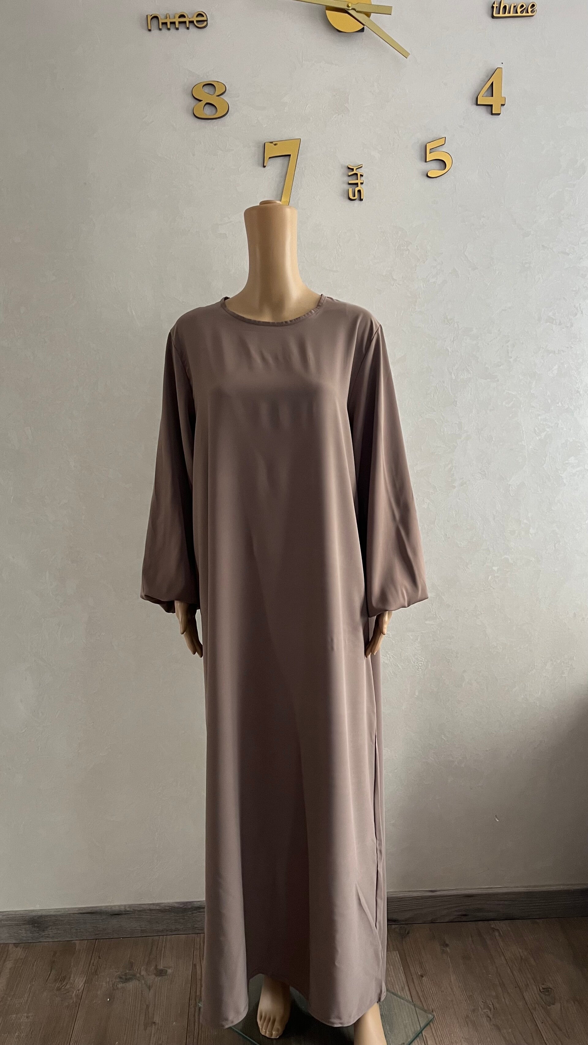 Abaya soie de médine simple