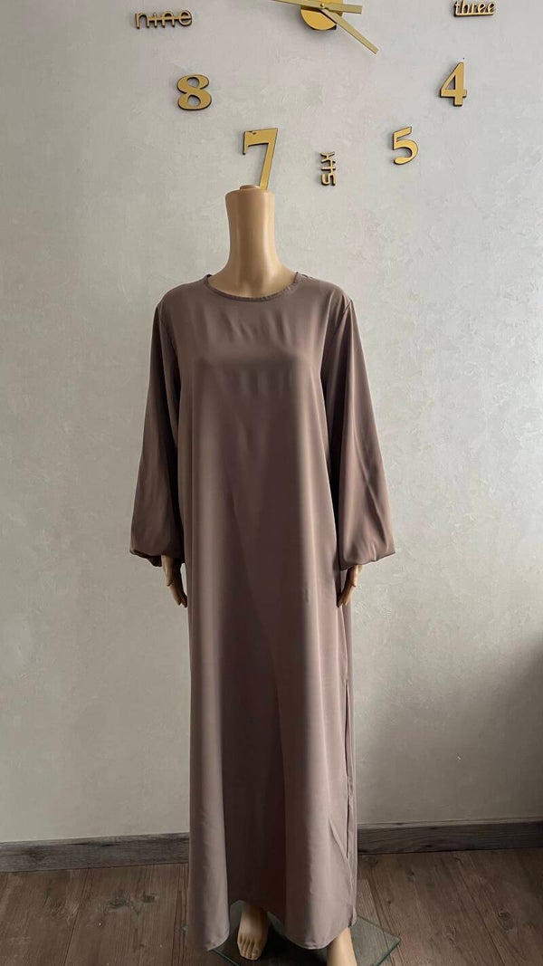 Abaya soie de médine simple