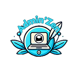 Logo Admin’Zen – assistance administrative à Nogent