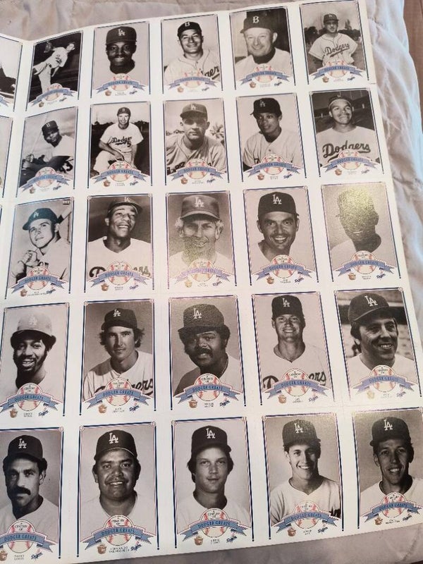Dodgers Greats in Baseball Collectors Cards- 100