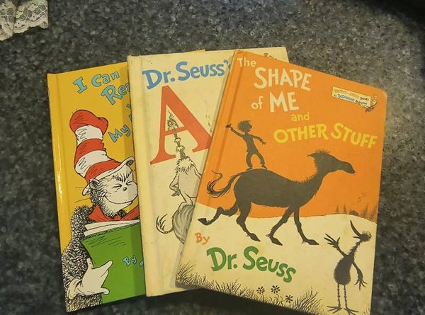 Dr Seuss Books - Set of 3 vintage books-