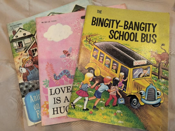 3 softcover Vintage Children's Books