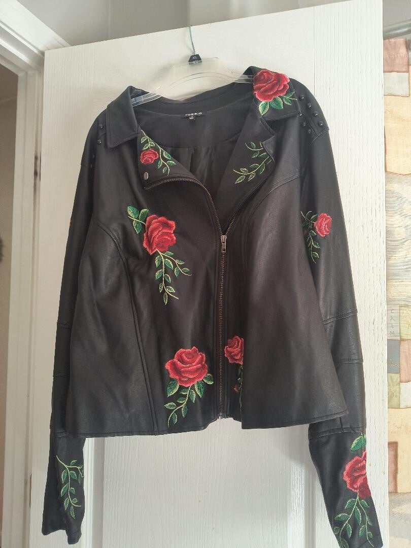 Leather Jacket-Womens-Sz 12/14