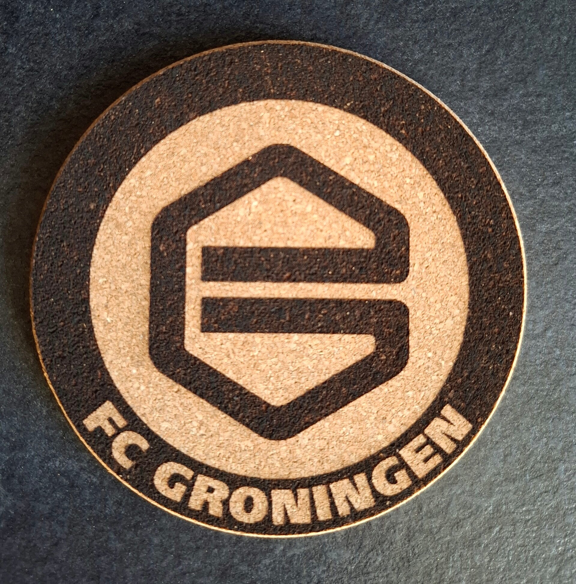 Fc Groningen kurken onderzetters