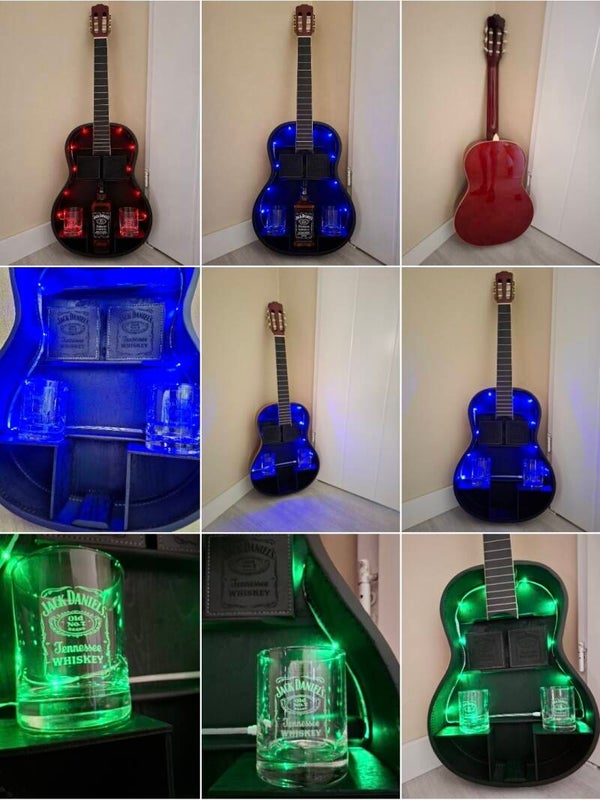 Gitaar minibar