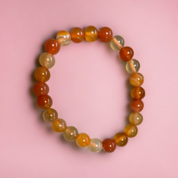 Bracelet Cornaline 8mm