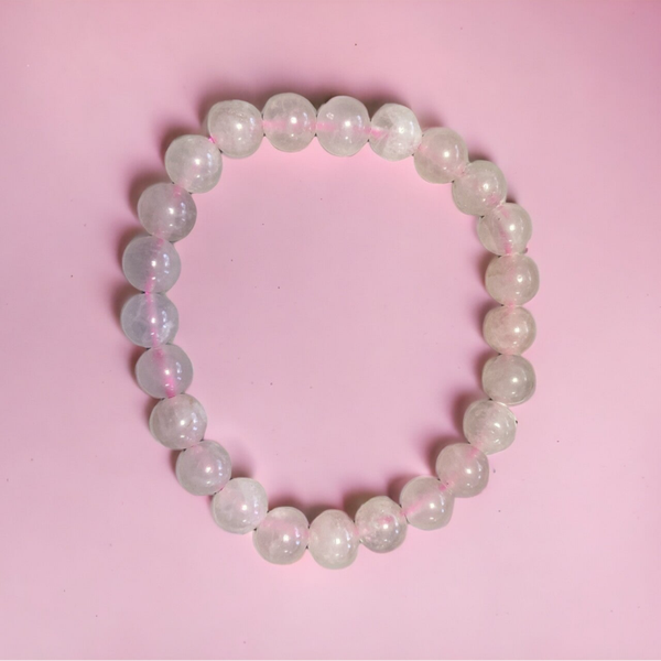 Bracelet Quartz Rose 8mm