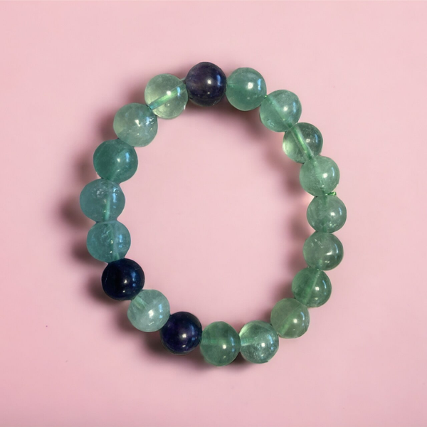 Bracelet Fluorine Multicolore 10mm