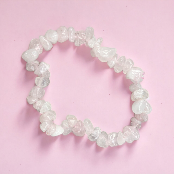 Bracelet Baroque Quartz Rose