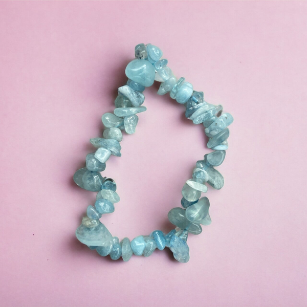 Bracelet Baroque Aigue Marine