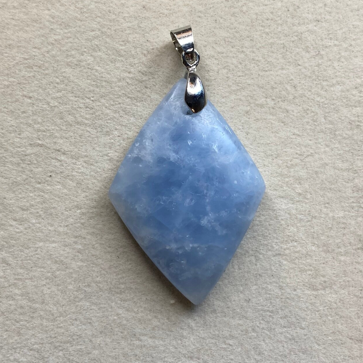 Pendentif Calcite Bleu 9
