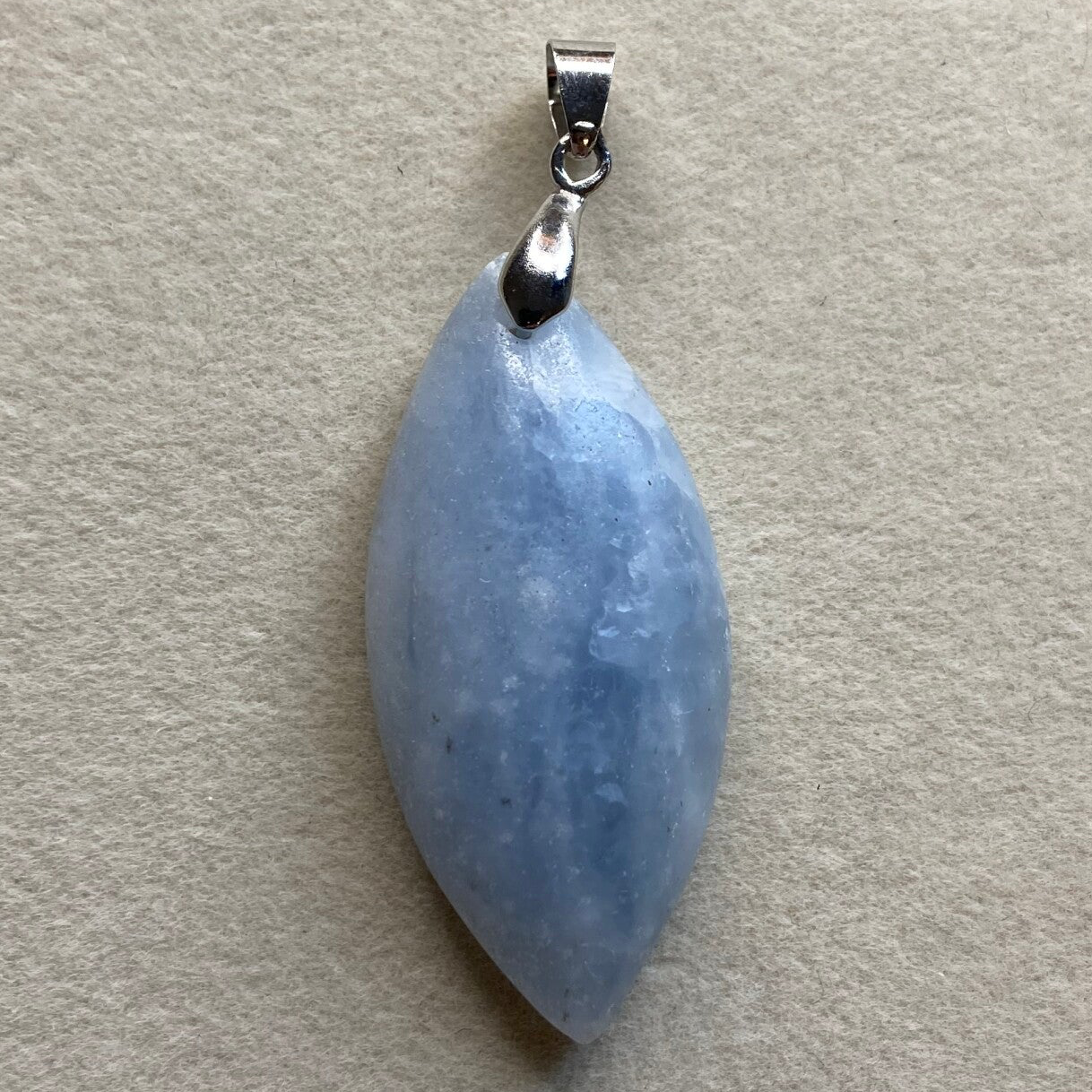 Pendentif Calcite Bleu 8