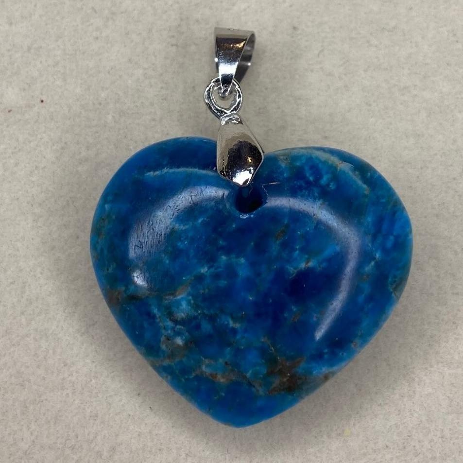 Pendentif Apatite Bleue 2