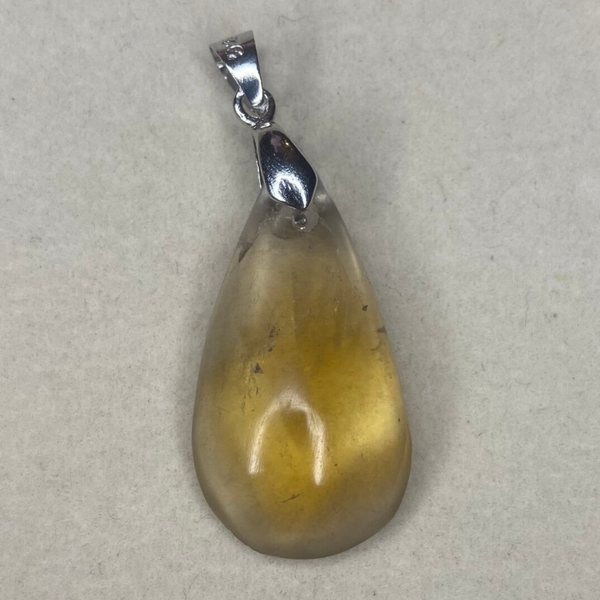 Pendentif Véritable Citrine Naturelle 6