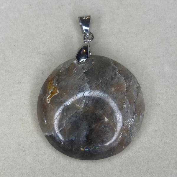 Pendentif Pierre de Lune Noire 6
