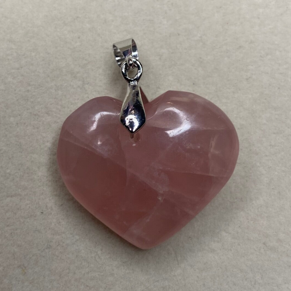 Pendentif Quartz Rose 6