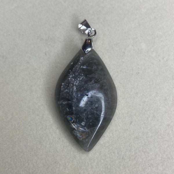 Pendentif Pierre de Lune Noire 5