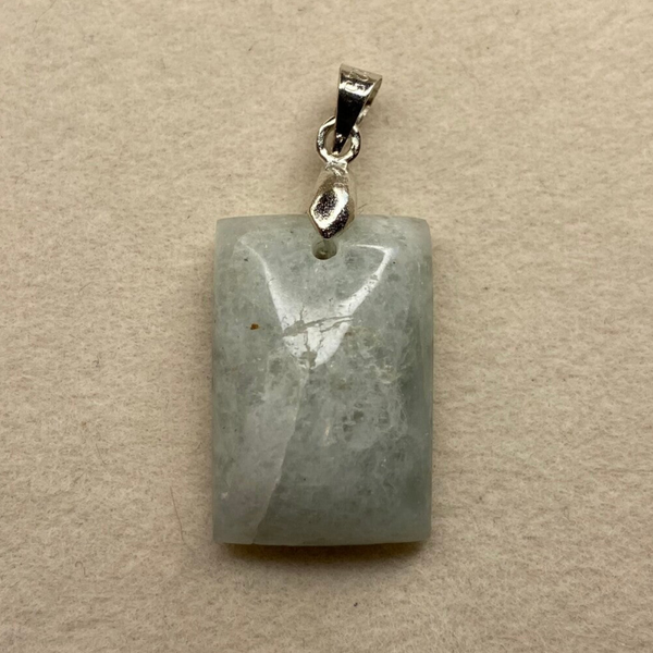 Pendentif Aigue Marine 1
