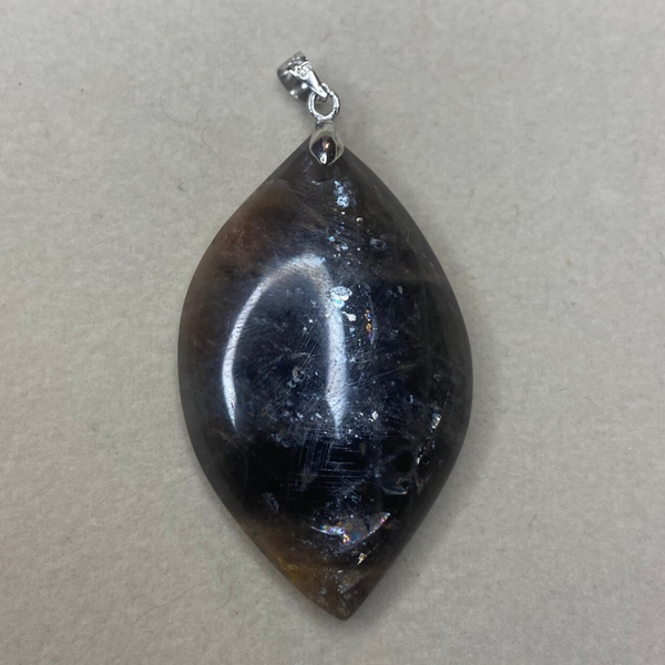 Pendentif Pierre de Lune Noire 3