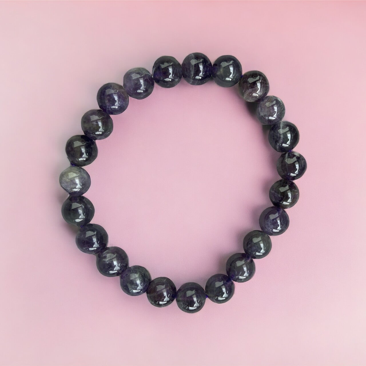 Bracelet Améthyste 8mm
