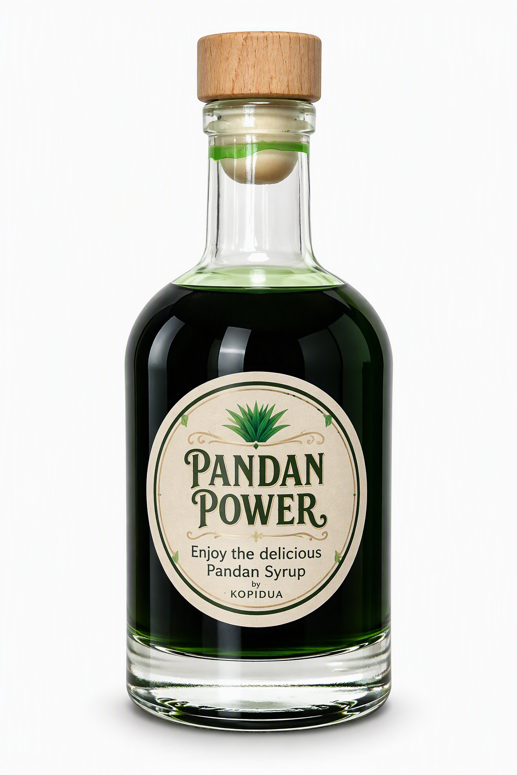Ambachtelijke Pandan Siroop (250 ml)