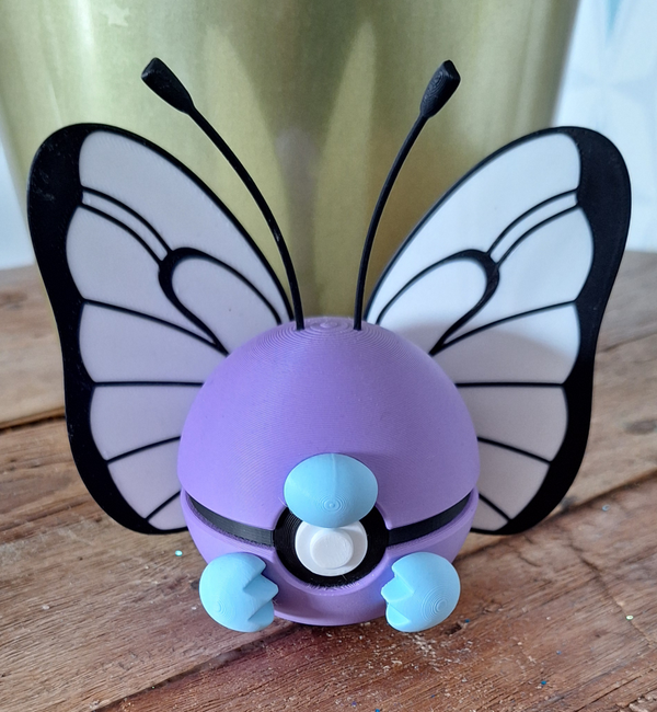 #0012-Butterfree Character Ball